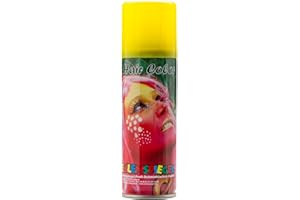 Eulenspiegel 819302 - Laca de color, amarillo, 125 ml, carnaval, Halloween, fiesta temática