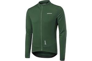 BERGRISAR Cycling Jersey Tops for Men Long Sleeve Spring Fall Road Bike Bicycle Shirt Mountain MTB Jersey