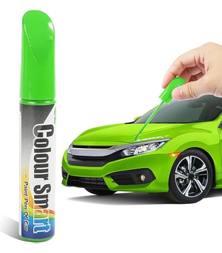 TRISTARcolor Peinture Voiture Kit Crayon De Retouche Peinture Pour Ford LE Medium Melina Blue Metallic Peinture De Fond Peinture De Base Vernis Clair 50 Ml Chacun