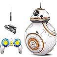 VOLORD 360° Rolling Robot Toys, 2.4G Remote Control Robot Intelligent Star Wars Upgrade RC BB8 Robot With Music Sound Action Figure Gift Toys Ball For Boys & Girls