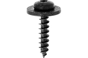 Restagraf - Vis pour Matériaux Tendres Spéciales Bouclier, Carter d'Aile & Pare-Boue - Fixation Carrosserie et Pièces Mécaniques - Diam. 5 mm - Long. 25 mm - Réf. 11157 - Sachet de 25