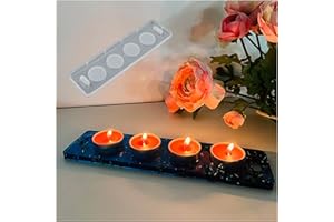 NOMEY Tazza Fai da Te Vino Vassoio Decorazione della Porta Bicchiere Di Vino Stampo Per Vassoio Portabicchieri Stampi Sottobicchieri Stampo Portabottiglie Stampi per Resina per Portabicchieri e Vassoi