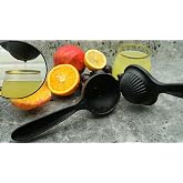 Baker Home D&ouml;k&uuml;m Limon Sıkacağı Limon Presi B&uuml;y&uuml;k Boy 24cm, Siyah Metal Limon Sıkacağı, D&ouml;k&uuml;m Naranciye Sıkacağı