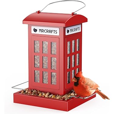 Vogelfutterstation Zum Aufhängen 2 Stück – Grüner Futterspender, 50,8 Cm, Für Garten & Hinterhof