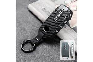 ontto Funda para llave de coche Apto para Kia K5 DLS GT Line Sorento 4 MQ4 Sedona Carnaval MPV 2020 2021 2022 ABS carcasa llavero caja llavero de llaves – Negro B