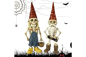 CGTQROVR Halloween dekoration Halloween tomtar 2 st harts zombie design 7,1 x 3 x 13 cm