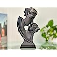 URBAN SENSE™ | Family Statue | Resin Thinker Sculpture | Home Decor Items for Living Room Show Piece | Table Artifact | (Mother & Child)