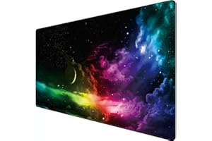 ‎RETOO Retoo Mauspad XXL, 885 x 400 mm, Groß Mauspad Gaming mit Motiv, Tischunterlage Large Size, Spezielle Oberfläche, Schreibtischunterlage, Verbessert Präzision und Geschwindigkeit, Fransenfreie