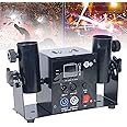 Hydravex Electric Confetti Cannon Machine Portable Confetti Gun, Professional DJ Confetti Launcher for Partylight Effect Club Bar Wedding Christmas Halloween Carnival Easter,DoubleHead