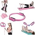 PILATES RESISTANCE BAND -PILATES BAR, Yoga Band, Pilates Band, Pull Up Band, YOGA Kit, BOOTY Bands, BODY TRIMMER, Waist & Ab Shaper Sit Up Pull ROPE
