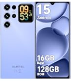 OUKITEL C2 – Téléphone Portable Android 14 Pas Cher – Écran 6.52", 16Go RAM, 64Go Stockage, 5000mAh, Double SIM, Face ID – Noir