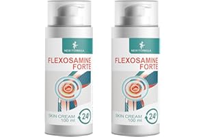 FLEXOSAMINE Flexo Samine Forte Crema - 200 ml (2x100ml), paquete de 2