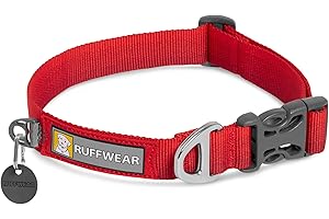 RUFFWEAR - Front Range Dog Collar, Durable and Comfortable Collar for Everyday Use