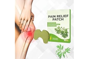 vancauk Pain Relief Patch,Knee Pain Relief Patches Relieve Knee Pain in Minutes Wormwood Herbal Knee Patches for Arthritis Relieves Muscle Soreness in Knee, Neck, Shoulder (20pcs)