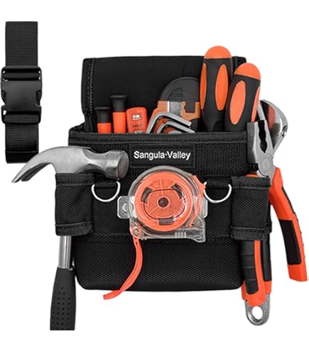 Circle Brand Leather Drywall Tool Pouch - Left Hand | Master Building - View #12