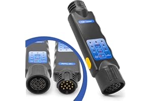‎ADAPTER UNIVERSE KFZ DIN Prüfgerät Anhänger Licht Beleuchtung Tester 13 Polig Trailer Prüfer