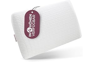 ‎EVAN BROWNS EVAN BROWNS® Nackenkissen Memory Foam - Nackenstützkissen 67x35x11 cm - Komfortables & ergonomisches Kopfkissen für Seiten-und Rückenschläfer - Orthopädisches Kissen - ideal für Bezüge 40x80cm