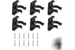 XIYING Kitchen Plinth Clips, Pack of 6 kickboard Clips with 12 Screws, Kitchen kickboard Clips for Secure Installation