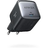 Caricatore USB C Anker Nano II 45 W, Compatto GaN II per MacBook PRO 13”, Galaxy S21/S21+/S20, Note 20/10, iPhone 14/13/12/PR