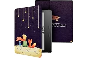 Sakenitly Case for Kindle Oasis 9th/10th Gen 2017/2019, 7 inch Ultra-thin Cover with PC Back, Model:CW24WI/S8IN4O, Cover with Auto Sleep Wake Feature