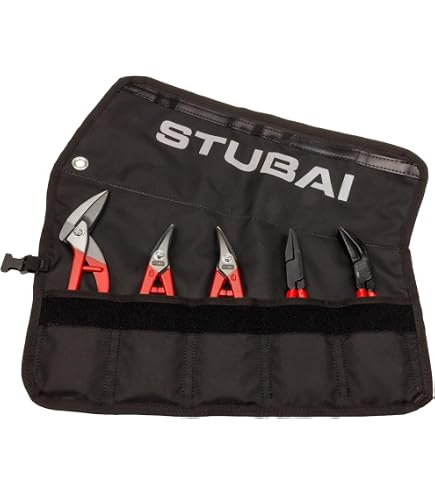 Kit Stubai : 3 Mini-cisailles Professionnelles Pour Métalliers Et Couvreurs – Idéal Pour Les Coupes Précises En Atelier Ou Sur Chantier - 11