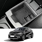 GAFAT Renaul-t Captur 1 (Automatische transmissie) 2013-2018 antislipmatten, Captur 1 rubberen mat, middenconsole bekerhouder matten, deurnaad-matten, compatibel met Renault Captur 1 (rood GAFAT Renaul-t Captur 1 (Automatische transmissie) 2013-2018 antislipmatten, Captur 1 rubberen mat, middenconsole bekerhouder matten, deurnaad-matten, compatibel met Renault Captur 1 (rood