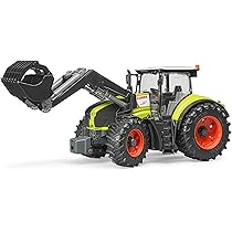 Claas Axion 950 with Frontloader