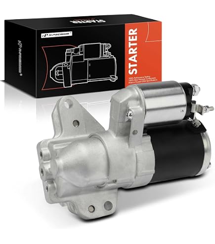A-Premium Starter Motor For Ford Edge/Explorer/Taurus & Lincoln - 12V 1.4KW 10-Tooth CCW, Replaces 8G1Z-11002-B