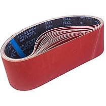 NASTRO ABRASIVO NASTRI Abrasivi 5 Pezzi 60/80/120/180/240 Grana Ossido - Foto 10