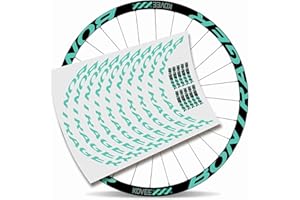 CUAC REVOLUTION Kit Pegatinas Bicicleta Stickers LLANTA BONTRAGUER COVEEXXX 29" BTT MTB Bike