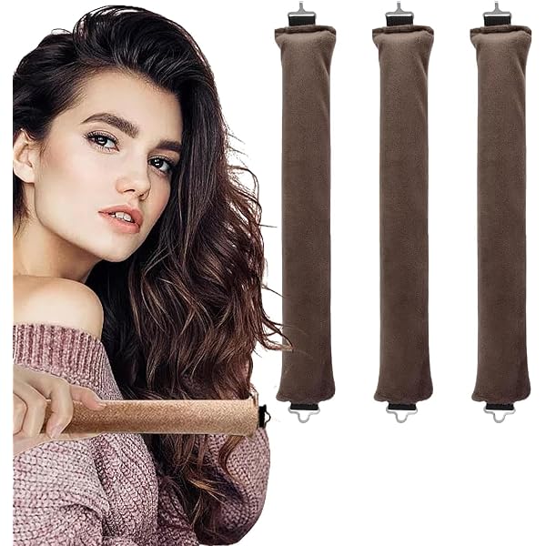 ZEPIQOR 4 Stück Hitzefreie Lockenwickler – Heatless Curls Band Mit Haken, Für Alle Haartypen