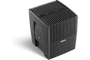 Venta Luftbefeuchter LW15, sehr leise 22 dB(A), energieeffizient 3 Watt, hygienische Kaltverdunstung ohne Filter, 5 l-Tank, bis 25 m², mit Duftfunktion
