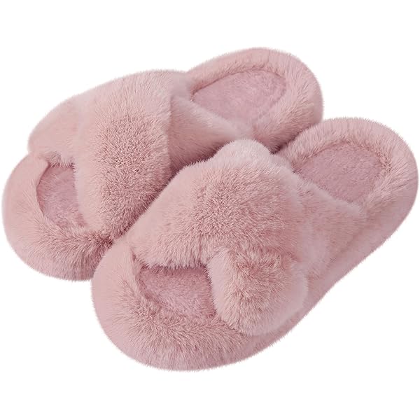 Pantoufle Femme Chaussons For Femmes En Forme De Cœur, Bout