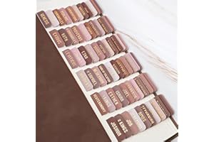 UZRIYL Laminierte Bibel-Tabs, Bibelstudiumsbedarf, großer Druck, Bibelbuch-Tabs für Damen und Herren, (Goldfolien-geprägter Schriftzug), Bibeletiketten, Index-Tabs, Bibelzubehör für einfache Navigation