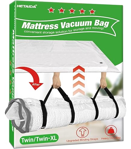8-delige Set Vacuümzakken Voor Dekbedden, 4 Jumbo 100x80cm 4 Groot 80x60cm Bespaar 80 Ruimte Vacuumzakken Voor Kleding Grote Opbergtas Herbruikbaar Inclusief Handpomp