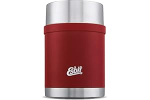 Esbit Termo para sólidos, acero inoxidable, libre de BPA, recipiente para comida caliente y fría, sopas y ensaladas, colegio, trabajo, FJ750SC-FGN