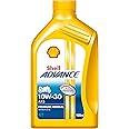 Shell Advance AX5 4T 10W-30 API SL Premium Mineral Motorbike Engine Oil (900 ml)