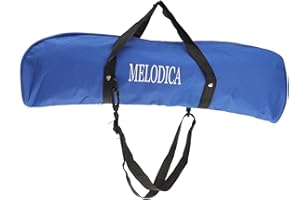 Milisten Musikinstrument Tragetasche Koffer 32 Schlüssel Klaviertasche Tragbare Gigbag für 32 Schlüssel Melodica Piano Blue