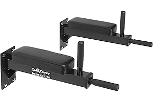 ‎BAD COMPANY Bad Company Dip-Station zur Wandmontage I Dips-Barren zur Anbringung an der Wand für das Homegym I Parallettes I BCA-46