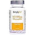 Chewable Vitamin B12 Tablets 500µg | Vegan & Vegetarian Friendly