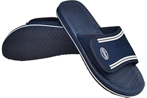 DE FONSECA DeFonseca Classiche Ciabatte Uomo Pantofole Extra Light e Fondo AntiGraffio Slippers da Casa, Mare e Giardino