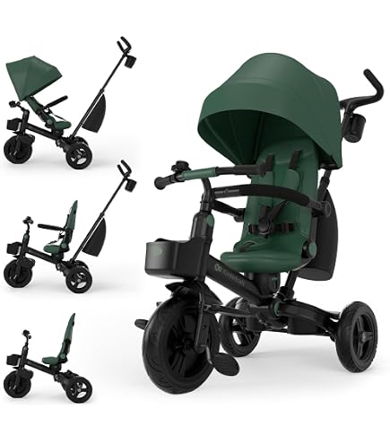 Aveo Tricycle Bébé Évolutif, Draisienne Évolutif, Gris & Oderra Busy Aveo Tricycle Bébé Évolutif, Draisienne Évolutif, Gris & Oderra Busy