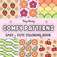 Comfy Patterns: Coloring Book for Adults and Kids with Cute and Easy Designs of Comfy and Cozy Pattern, Satisfying Shapes and Mandalas, Bold and ... Stress Relief (Bold & Easy Coloring, Band 3)