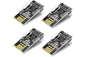APKLVSR 5pcs NRF24L01 2.4GHz Modulo Wireless Transceiver,NRF24L01 + PA + LNA Módulo Modulo Wireless Compatible con Ard-uino