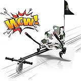 Sedili Hoverboard, Accessori Go Kart Hoverboard, Sedili Hoverboard per veicoli bilanciati a due ruote da 6,5" a 10", Sedili H
