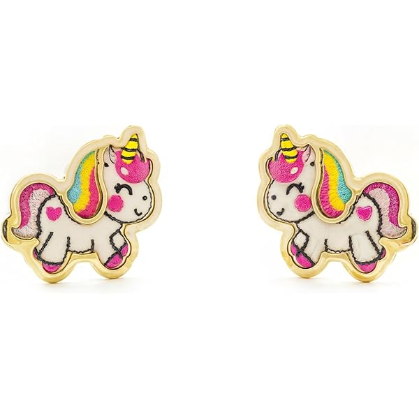 Boucles D'oreilles Main De Fatma En Or Jaune - Emanessence