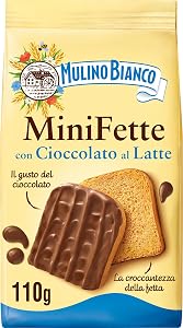 Mulino Bianco Mini Fette con Cioccolato al Latte 110 g
