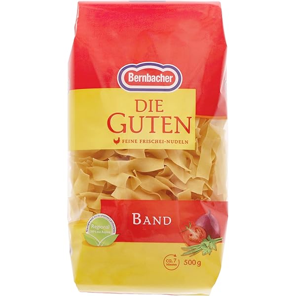 Premium AI Image | White Ribbon Noodles With Basil Leaves