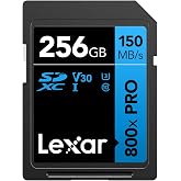 Lexar 256GB 800X SD UhsI V30 150MB/S Hafıza Kartı