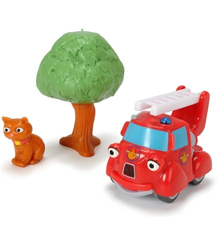 Dickie Toys Manni Müll – Müllauto Mit Licht, Sound & Freilauf (Helden Der Stadt Serie)